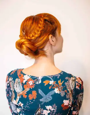 Snadná Criss Cross Braided Bun