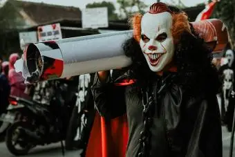 Clown-Geisterkostüme