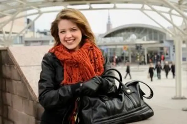 ハンドバッグの着用方法