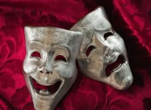 מסכות טרגדיה קומיות