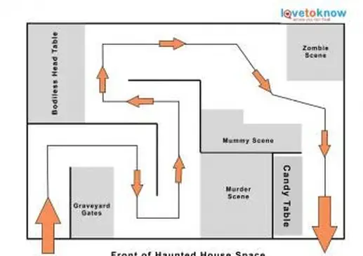 Exemple de plan d'étage imprimable