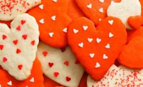 ciasteczka w kształcie serca