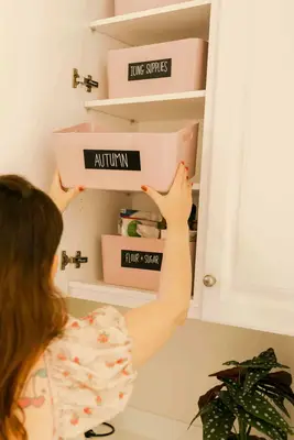 Elsie's Baking Pantry Organization