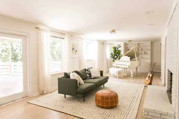 Elsie's Basement Living Room Tour