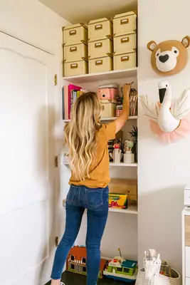 How I Share My Office/Craft Space With My Toddler