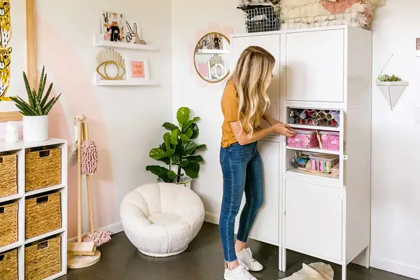 How I Share My Office/Craft Space With My Toddler