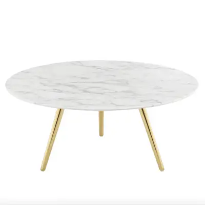 25 mesas de café redondas que te encantará por tu hogar