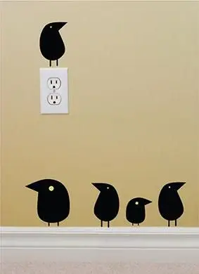 새 벽 데칼 5 개 세트