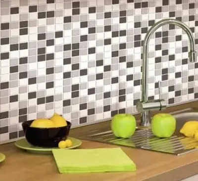 RoomMates의 차콜 및 흰색 StickTILES