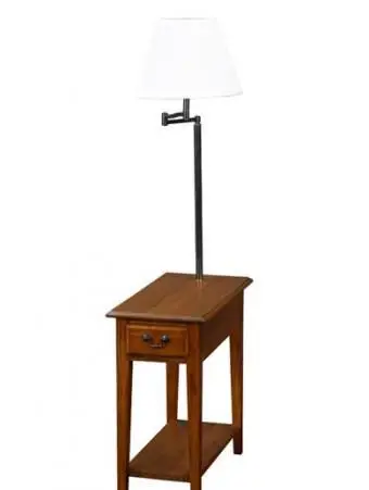 Beistelltisch mit integrierten Lampenoptionen