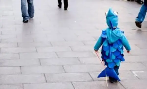 Wie erstelle ich ein Fischkostüm