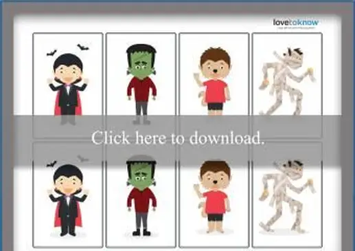 Gra pamięciowa z potworami