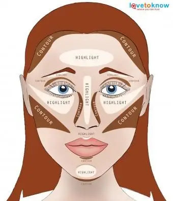 contorno para impressão