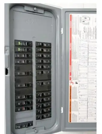 Leistungsschalterkasten