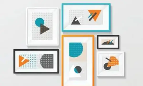 Anordnen und Gruppieren von Wandbildern