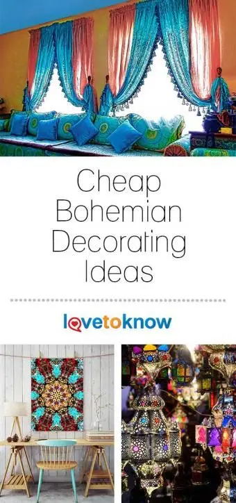 Bohémske nápady na zdobenie
