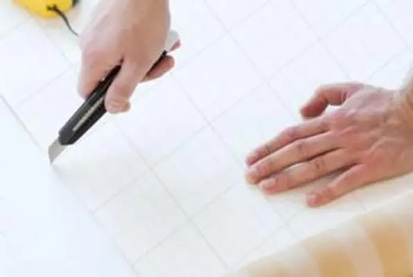 Corte de papel de contato