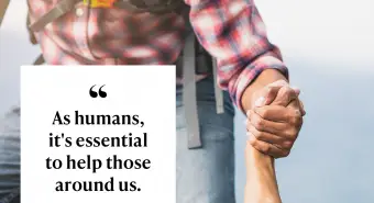 En tant qu'humains, il