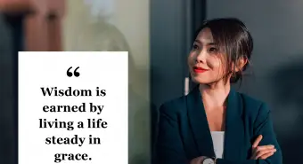 Growing in Grace Citát inspirující laskavost