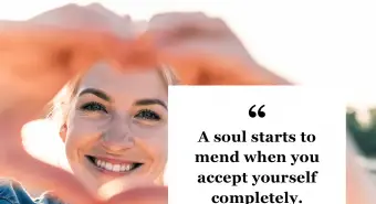 Krásny samoliečebný citát na zdieľanie