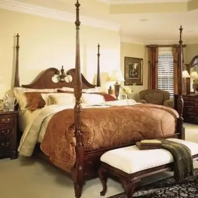 Cama de dossel Grove Frontão