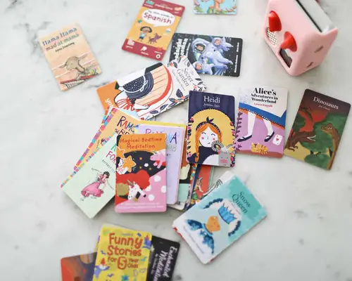 Yoto Mini audio cards