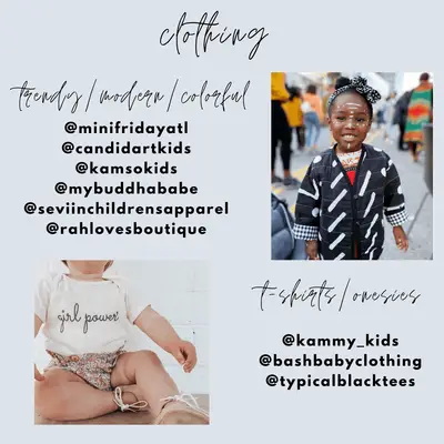 100 Black-Owned Kids Shops