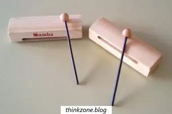 Dva dřevěné bloky