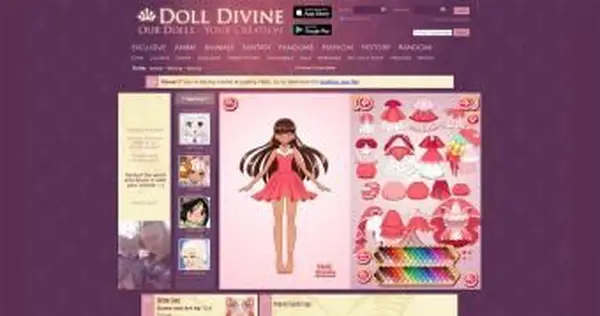 Captura de tela de Doll Divine
