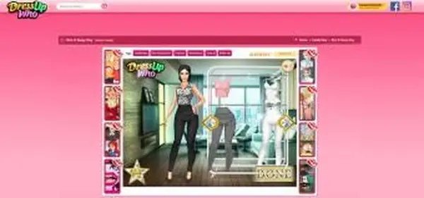 Capture d'écran de DressUpWho