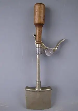 正方形のアンティークアイスクリームスクープ