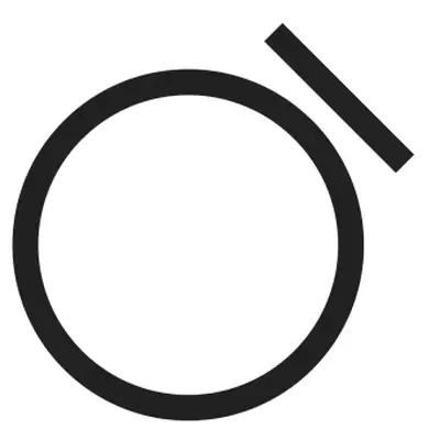 símbolo de alta seca