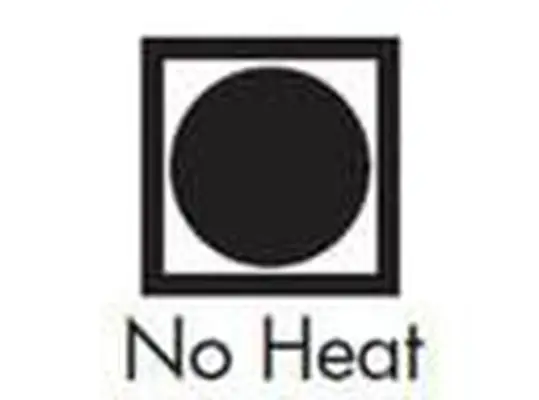 nenhum símbolo de calor