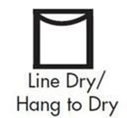 símbolo de linha seca