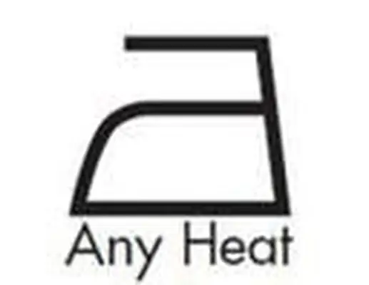 ferro com qualquer símbolo de calor