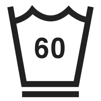 símbolo de lavagem quente