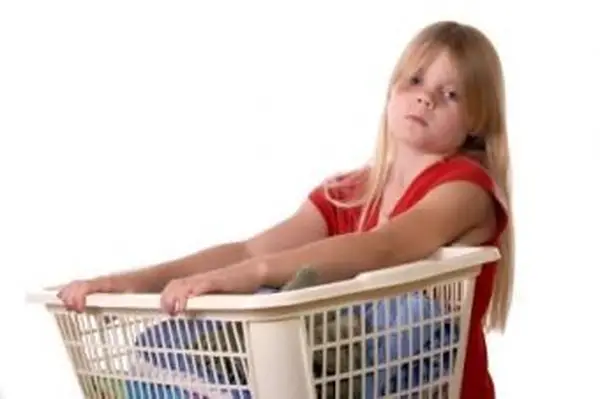 panier à linge à roulettes