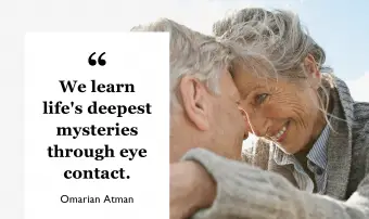 Słynny cytat o uduchowionych oczach