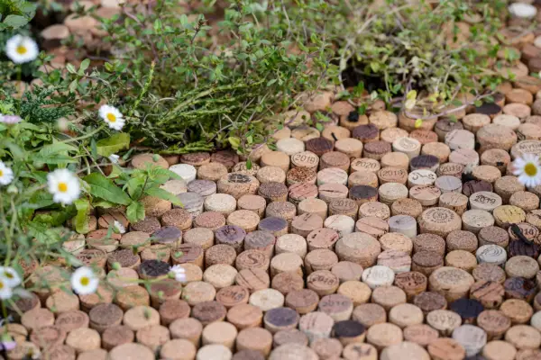 Path made out of corks