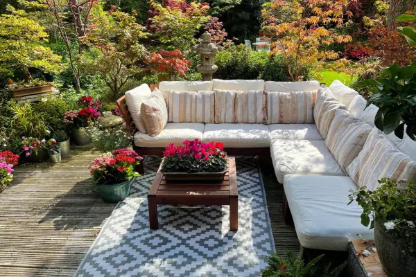 Outdoor rug. Getty Images