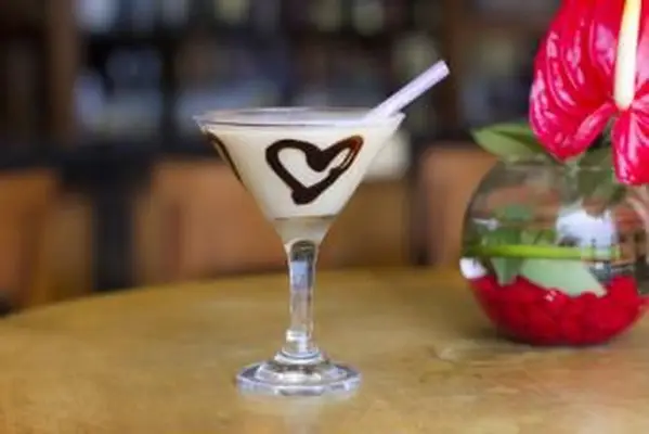 Recette classique de martini au chocolat blanc et variantes