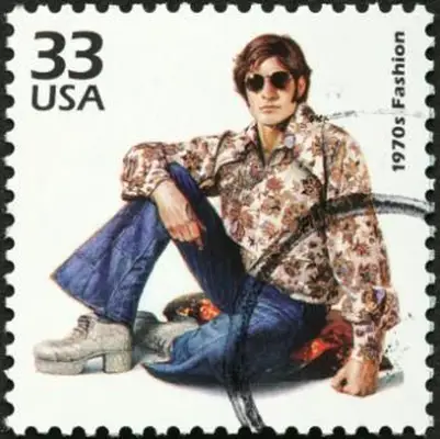 Mens Bell Bottom 청바지