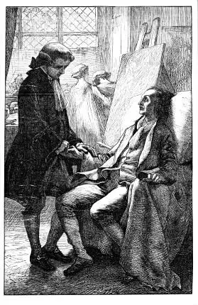 שני אדונים בבגדי תחילת המאה ה -19