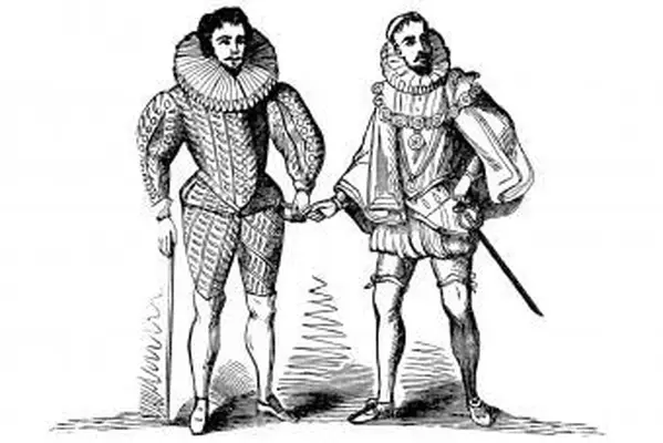 אופנה אליזבתנית לגברים