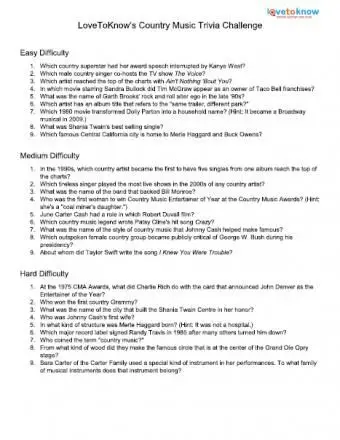 퀴즈 질문을 인쇄하려면 클릭하십시오.