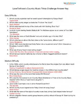 퀴즈 답변을 인쇄하려면 클릭하세요.