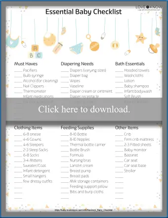 רשימת תינוקות חדשה: המדריך האולטימטיבי לפריטים חיוניים