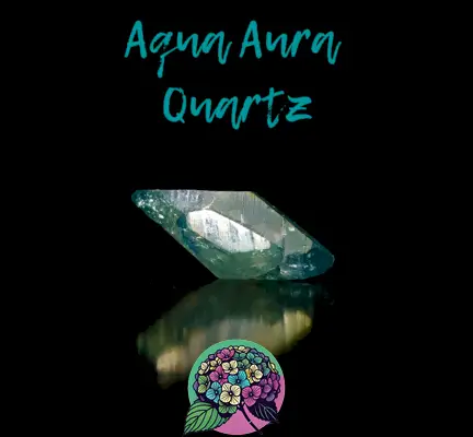 Signification du quartz Aqua Aura + propriétés curatives