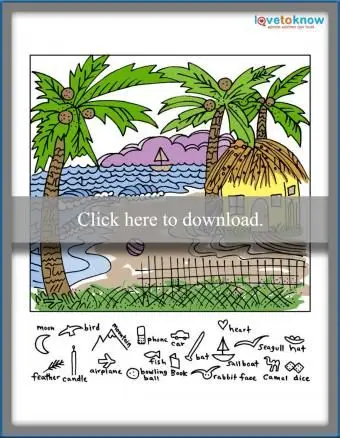 숨겨진 개체 비치 게임