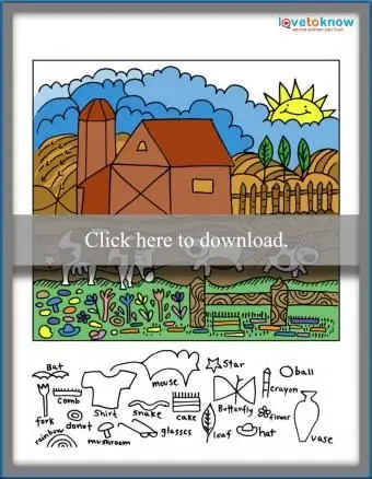 농장 숨겨진 개체 게임